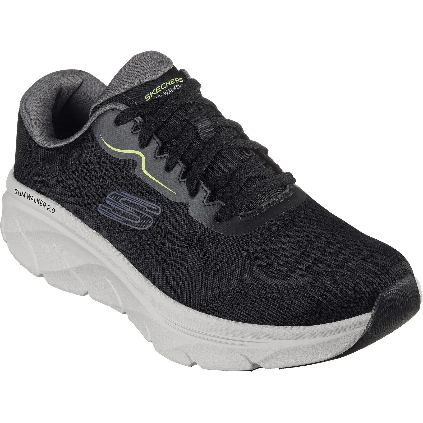 Skechers 232714 D'Lux Walker 2.0 Mens Lace Up Trainer