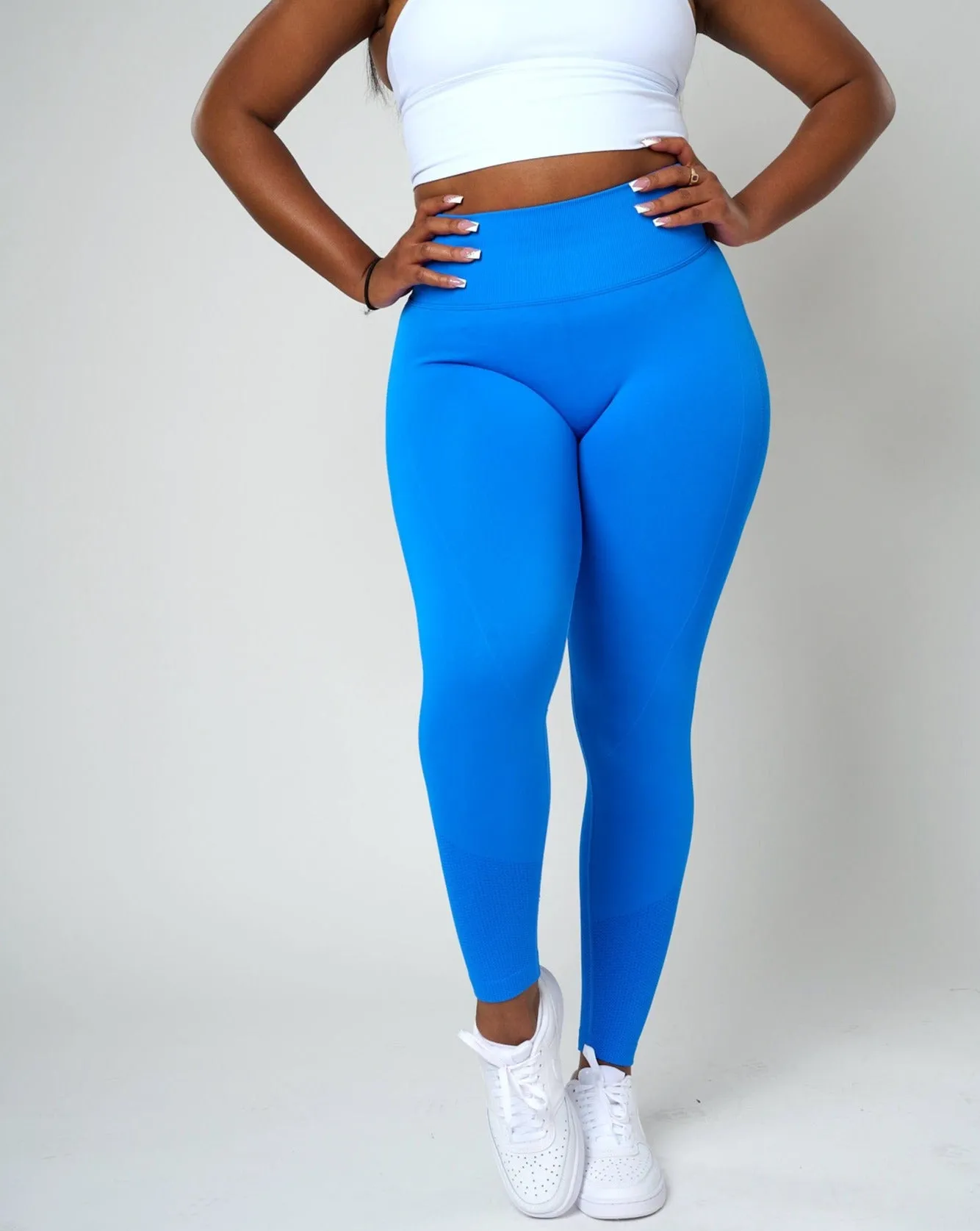 Sujey Scrunch Leggings - Royal Blue