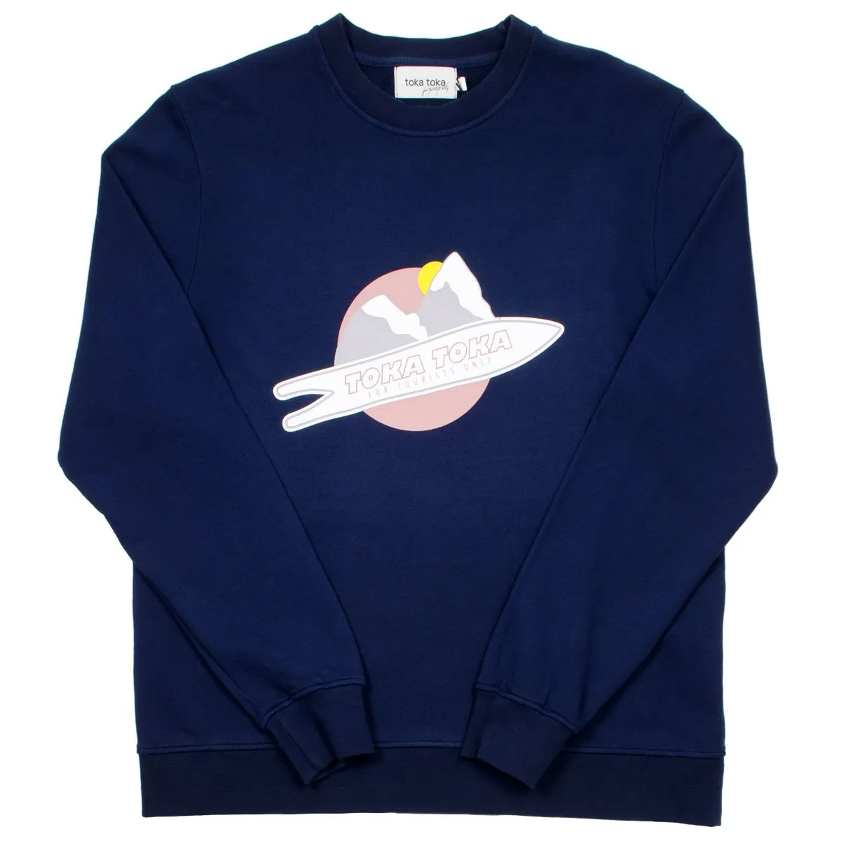 Toka Toka - Bruce Sunset Board Sweatshirt - Marine