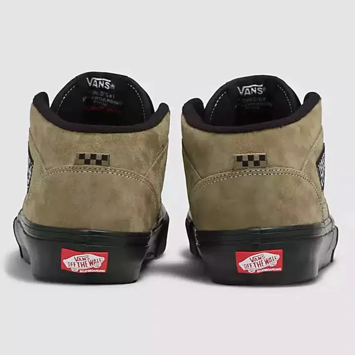 Vans Skate Half Cab Pig Suede Olive/Black