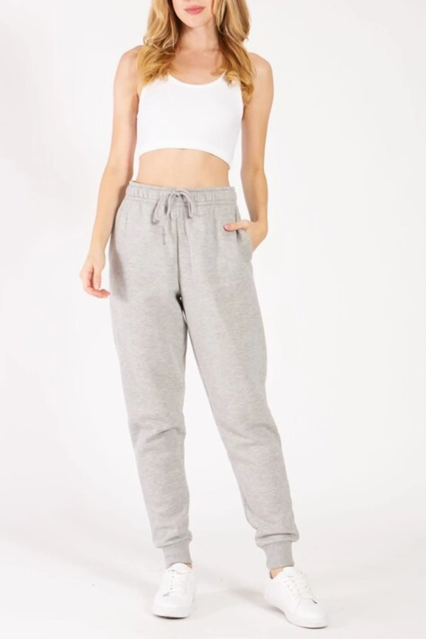 Women's Casual Fleece Jogger Sweatpants